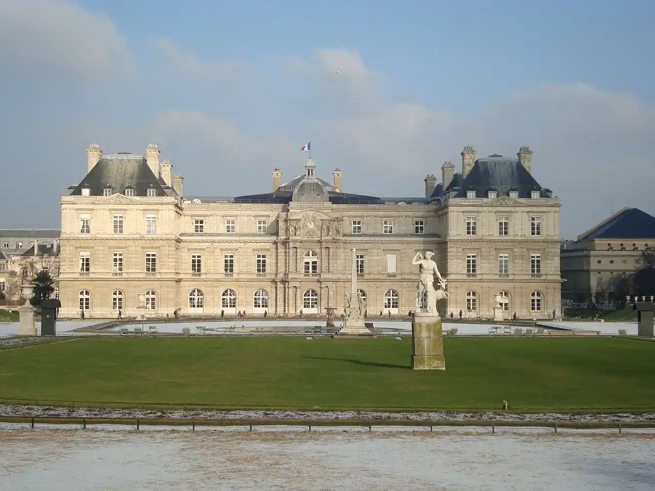 元老院が置かれているリュクサンブール宮殿（2017）