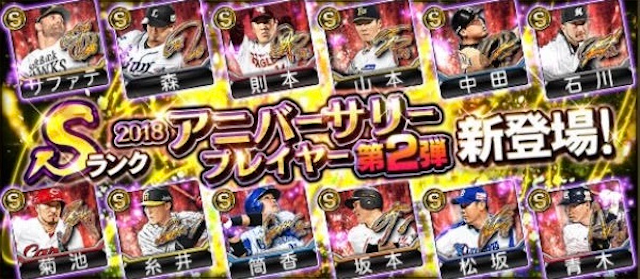 アニバーサリープレイヤー プロスピa プロ野球スピリッツa攻略 Wiki