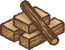 ◆枯れ落ちた木材