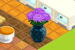 Purple Fancy Vase