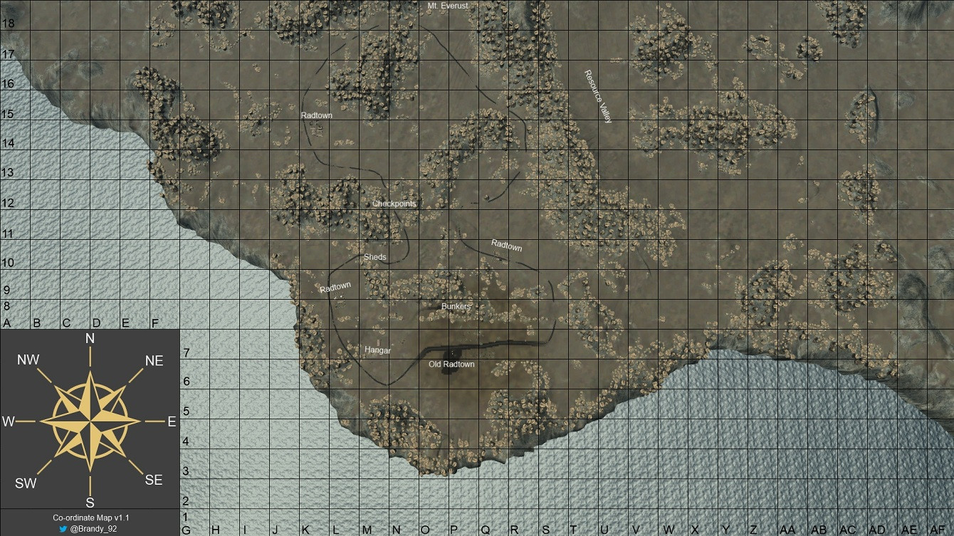 全体マップ Rust Wiki 全体マップ Rust Wiki
