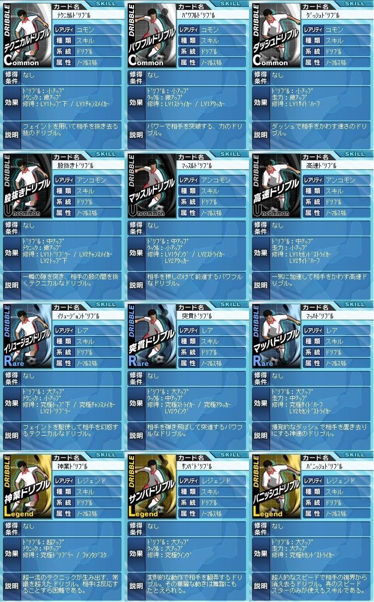 ドリブル系 カード画像 サカつくオンライン Wiki ドリブル系 カード画像 サカつくオンライン Wiki