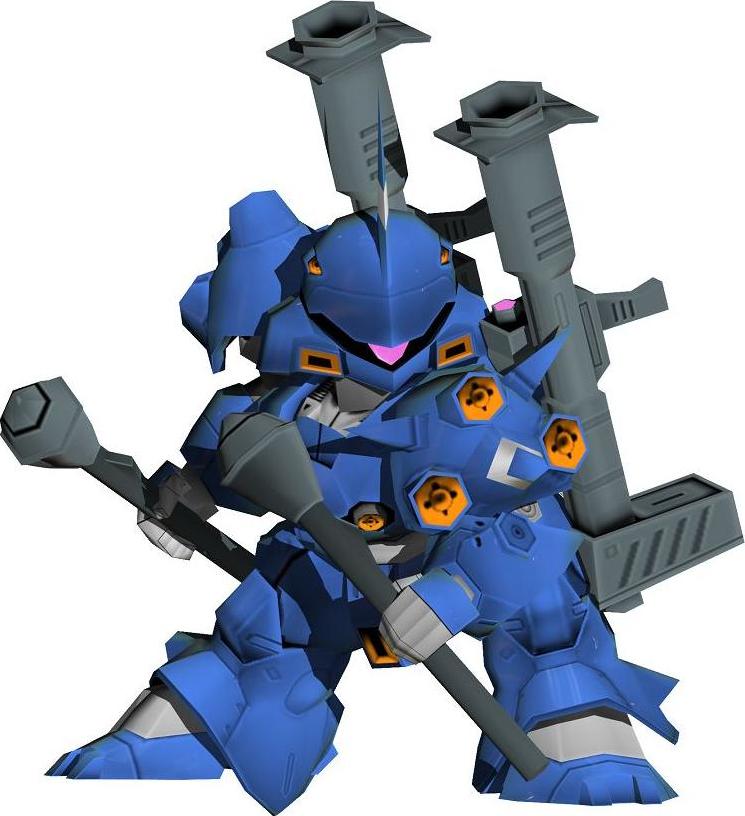 ガンプラ HGUC ケンプファー ジャイアントガトリング付 重装備Ver 完成