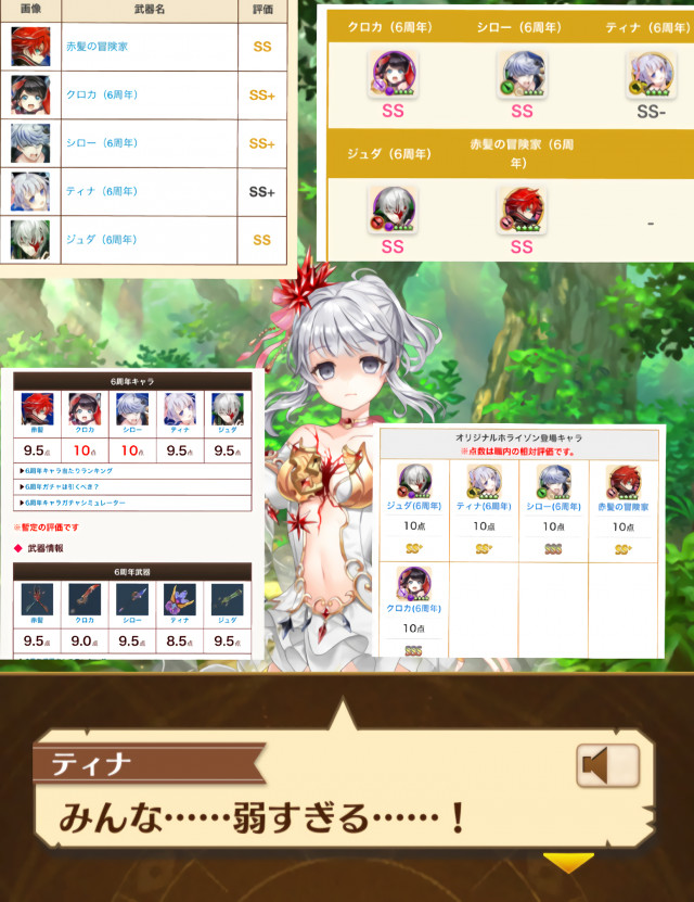 ティナ 6周年 白猫プロジェクト Wiki ティナ 6周年 白猫プロジェクト Wiki