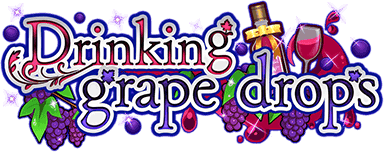 Drinking grape drops ｲﾍﾞﾝﾄﾛｺﾞｽﾀﾝﾌﾟ.png