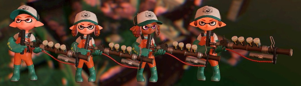 クマサン印のチャージャー4人揃い クマサン印のチャージャー4人揃い