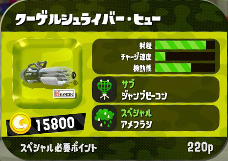 スピナー Splatoon2 スプラトゥーン2 攻略 検証 Wiki スピナー Splatoon2 スプラトゥーン2 攻略 検証 Wiki