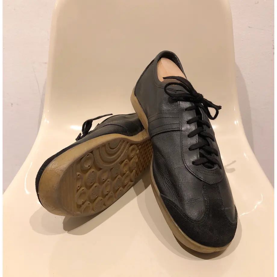 ザベース ボス/Suede Bosses/1970s vintage black German military sneaker