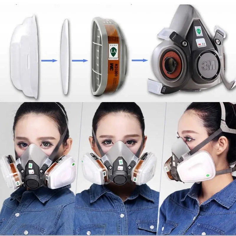 エラブリースマスク/Air Gills DX/3M "3M™ Reusable Half Face Mask 6000 Series"