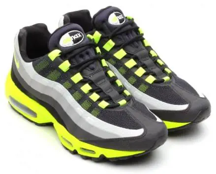 ヒーローキックス レプリカ/Hero Runner Replicas/Nike "Air Max 95 No Sew" (2013) Volt-Dark & Charcoal-Mid Fog