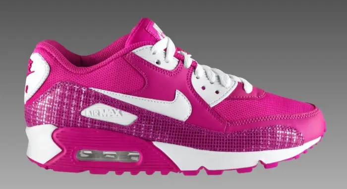 ピンクビーンズ/Pink Trainers/Nike WMNS "Air Max 90" Vivid Pink & White