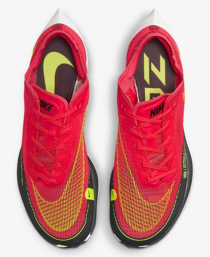 MOVEレッド/Nike "ZoomX VaporFly NEXT% 2 Siren Red/Dark Smoke Grey/Summit White/Volt"