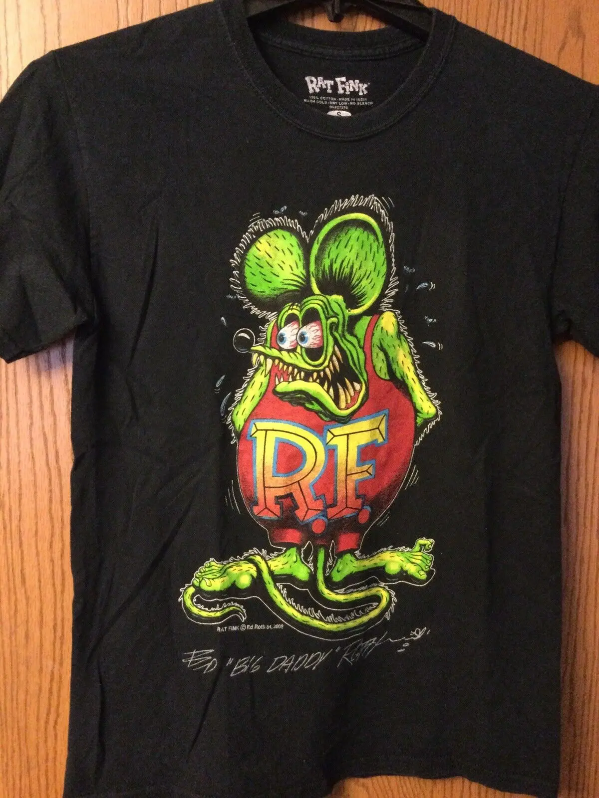 ガブリエルT/Eelzebub Tee/Ed "Big Daddy" Roth, Inc. "Official Rat Fink Signature T-Shirt #56"