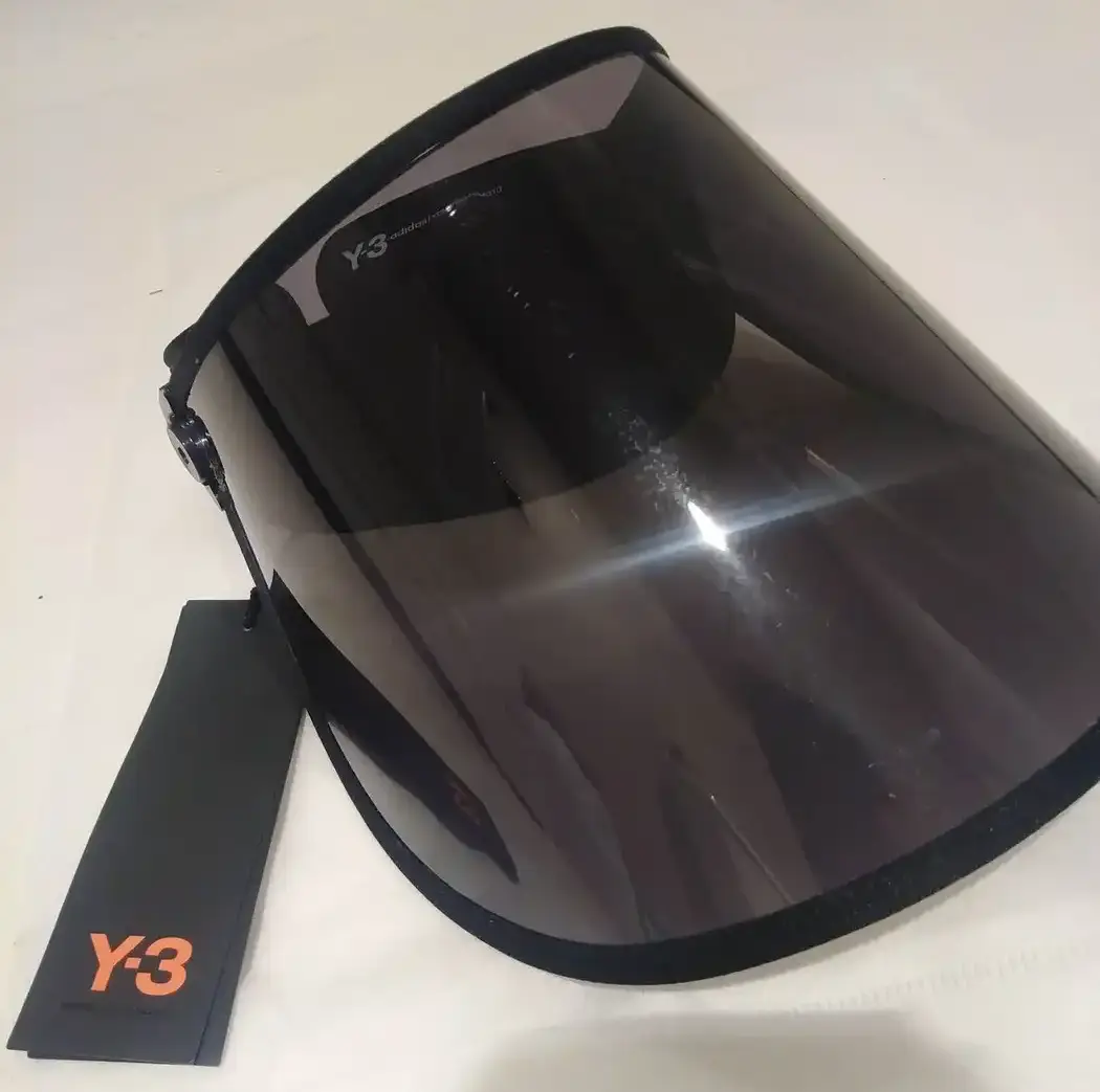 フェイスバイザー/Face Visor/Y-3 by adidas x Yohji Yamamoto "Transparent Runway Visor BQ7066" (2017SS)