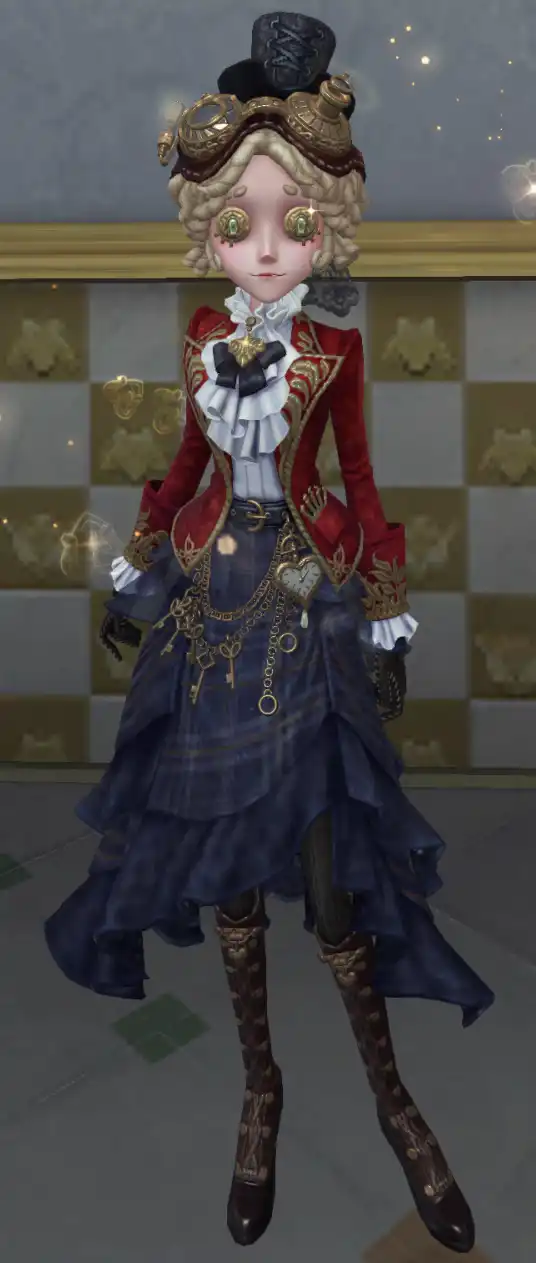 IdentityV 第五人格 機械技師 トレイシー クリアファイル UR衣装 機械技師 - 遡及シリーズ衣装 「目盛り調整」 ゲーム内展示