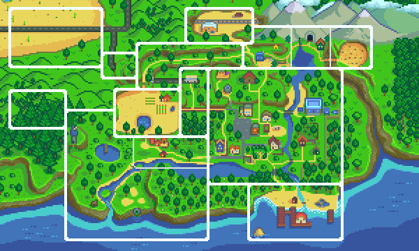 マップ Stardew Valley Wiki