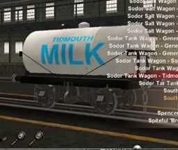 Trainz版のミルクタンク車