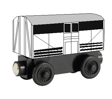 木製シリーズの家畜貨車（タイプ１）