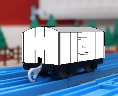 プラレールの小型有蓋貨車（タイプ１）２