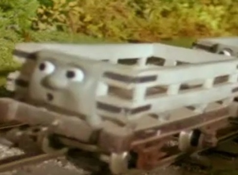 TV版第４シーズンの高山鉄道のスレート貨車（タイプ１）