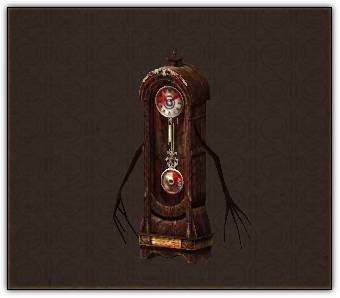 古い柱時計