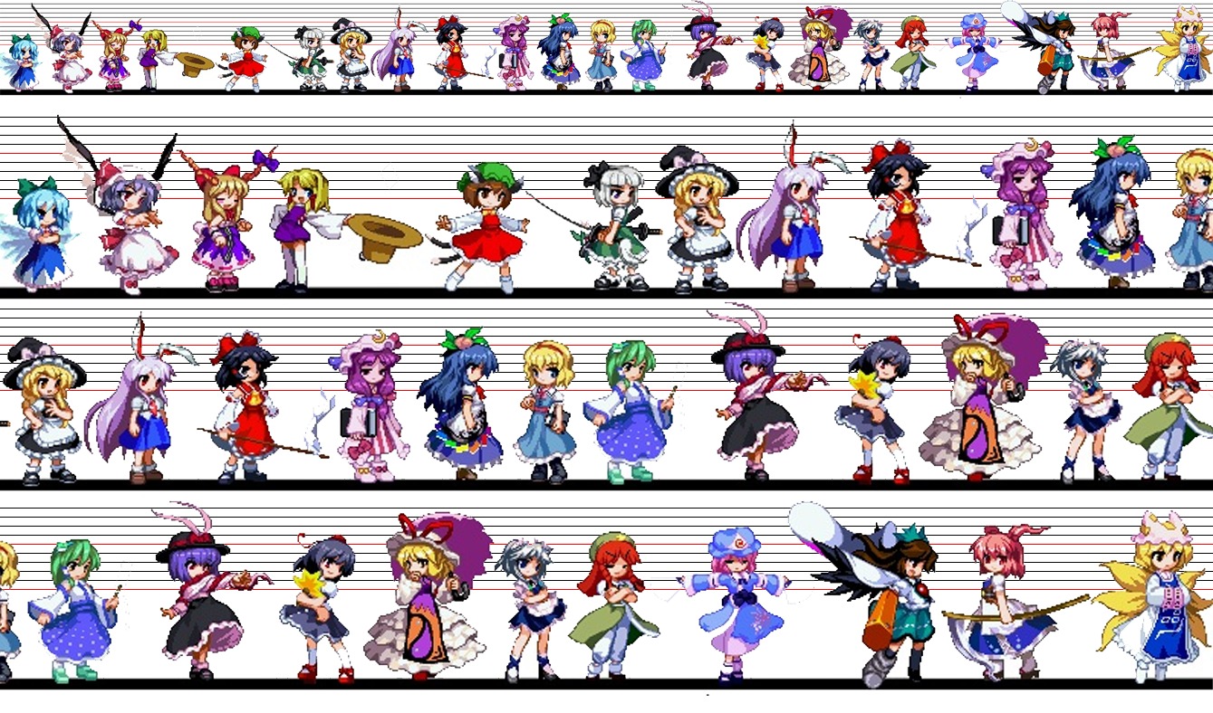 キャラクターの身長 東方キャラ性格まとめ Wiki