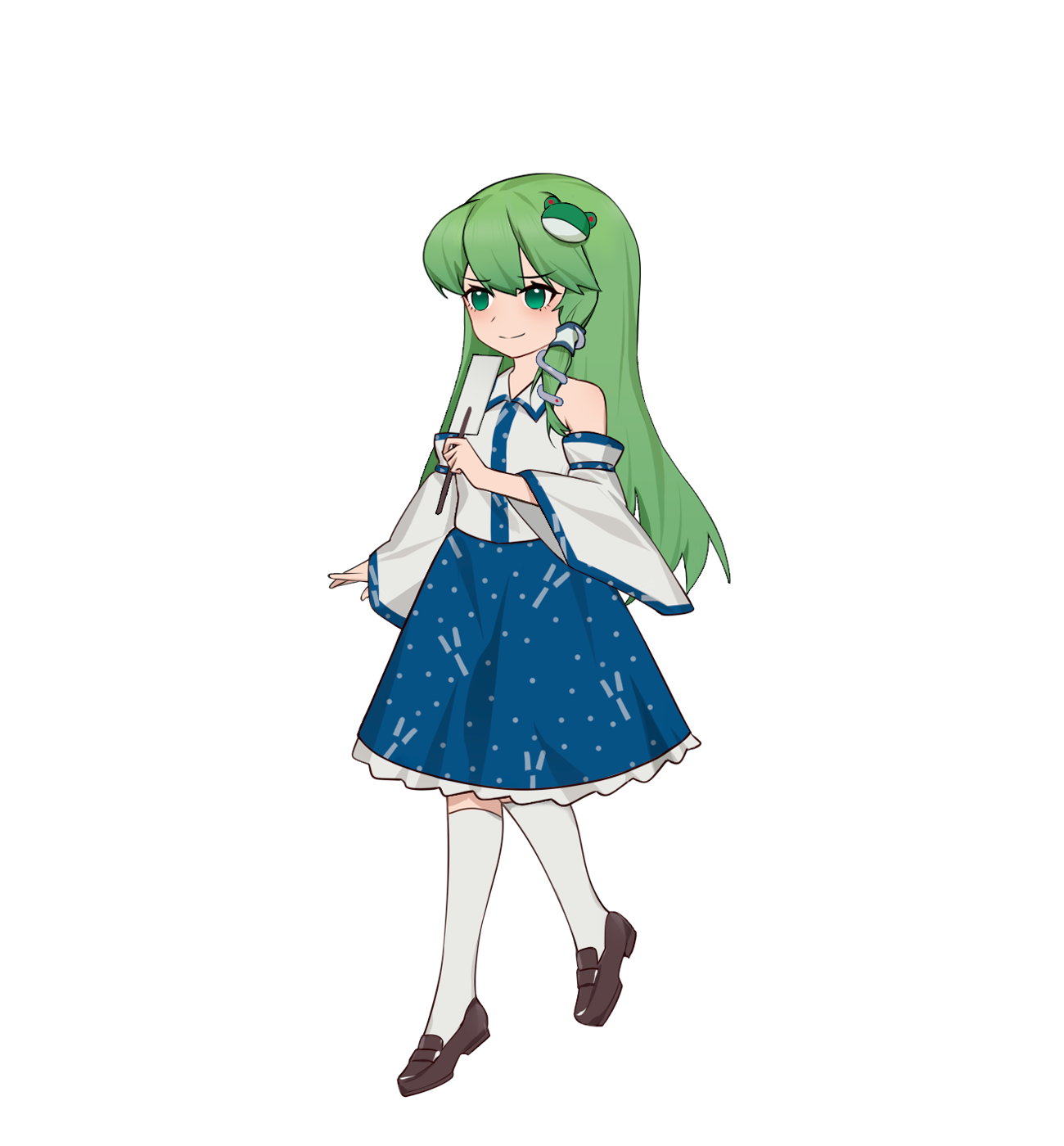 L*G様 東風谷早苗　東方　シークレット　バスタオル　3511 ウマ娘 1/8 東風谷早苗 セーラー服ver.SP やっつけ塗装 完成 | 【月の