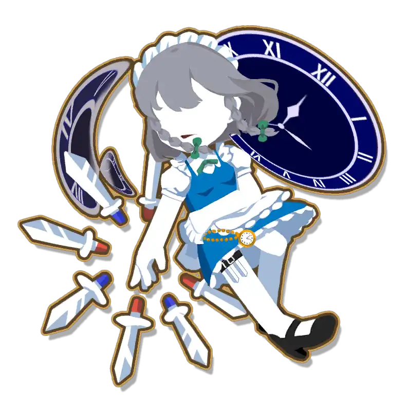 十六夜咲夜（ボス） - 東方光耀夜攻略 Wiki*
