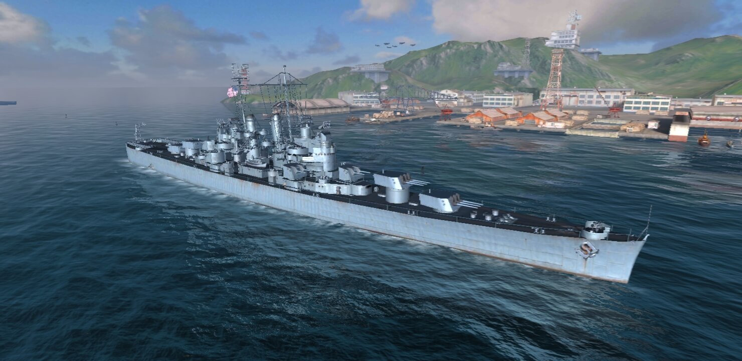 world of warships cleveland camo