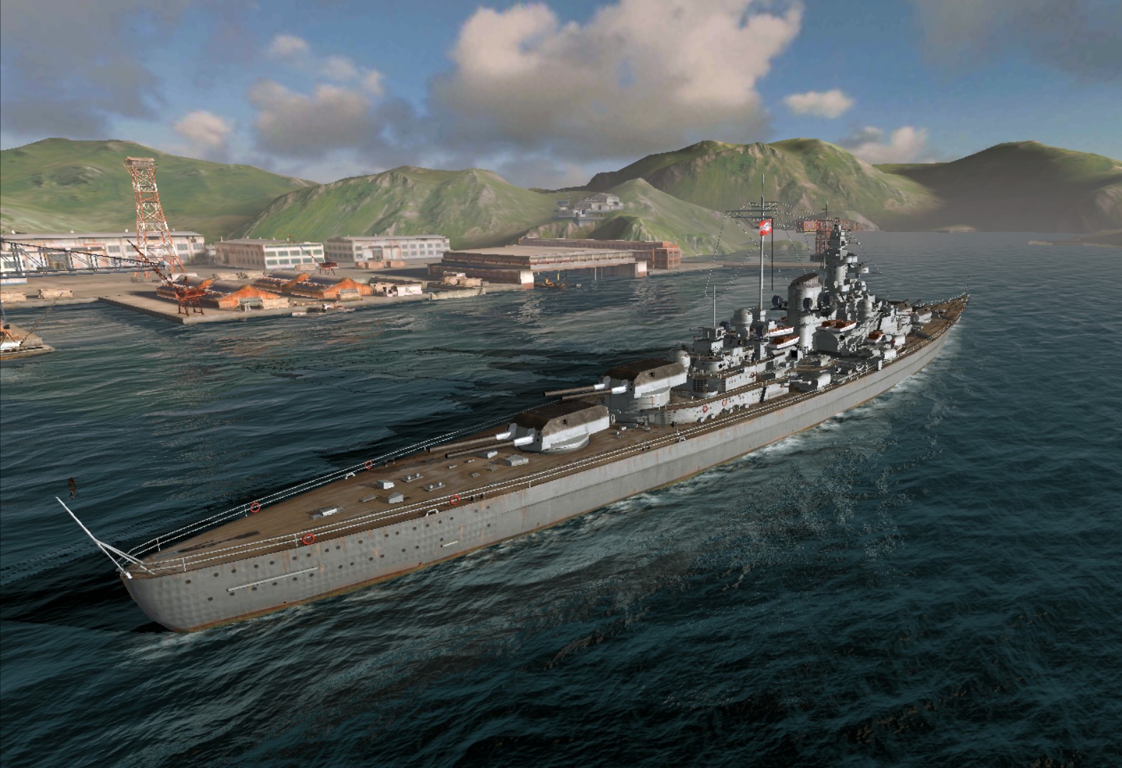 Tirpitz world of warships гайд