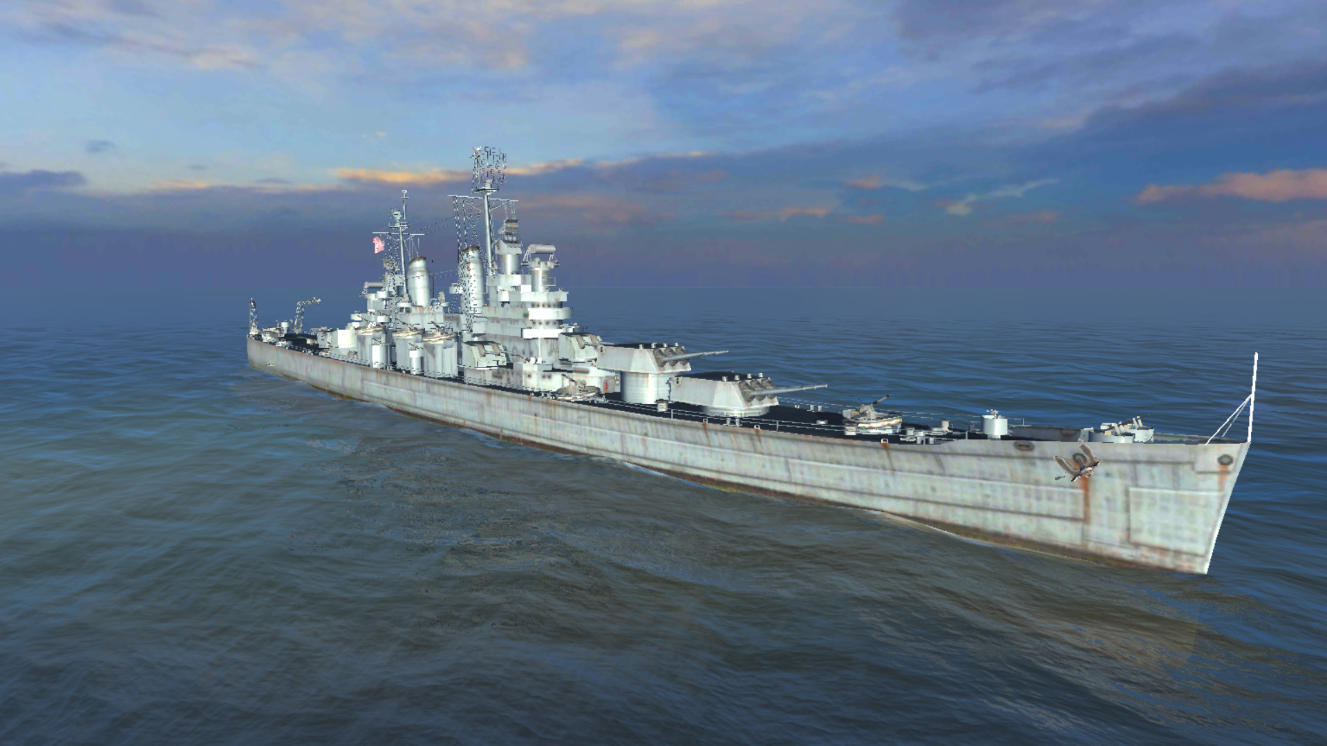 world of warships baltimore vs cleveland