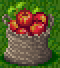 りんごの収穫籠