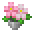 春の花の花瓶