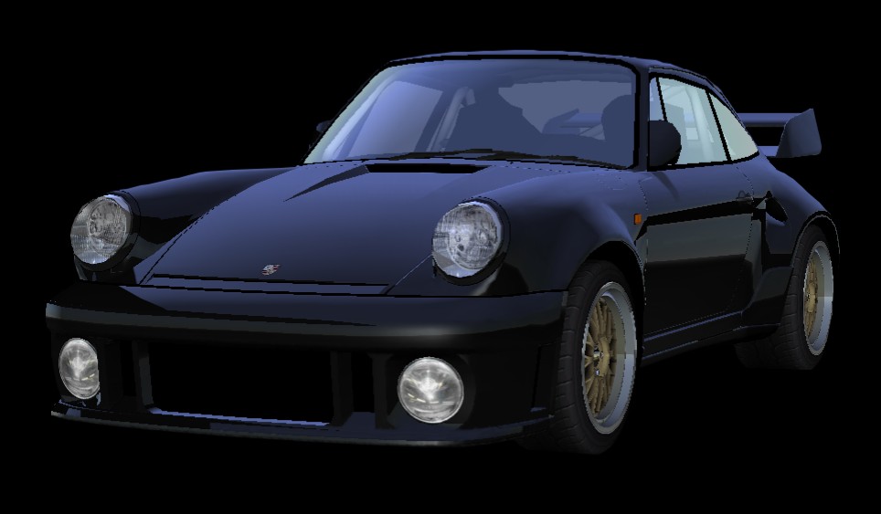 無料発送 湾岸ミッドナイト ブラックバード仕様 ラジコン ポルシェ911 ホビーラジコン