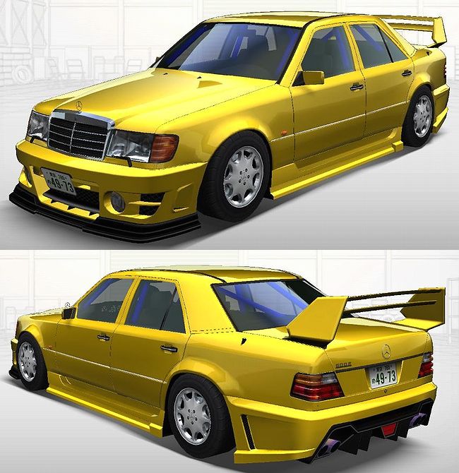 新品本物 500E(W124) TUNEシリーズ攻略 MAXIMUM 湾岸ミッドナイト - 乗用車
