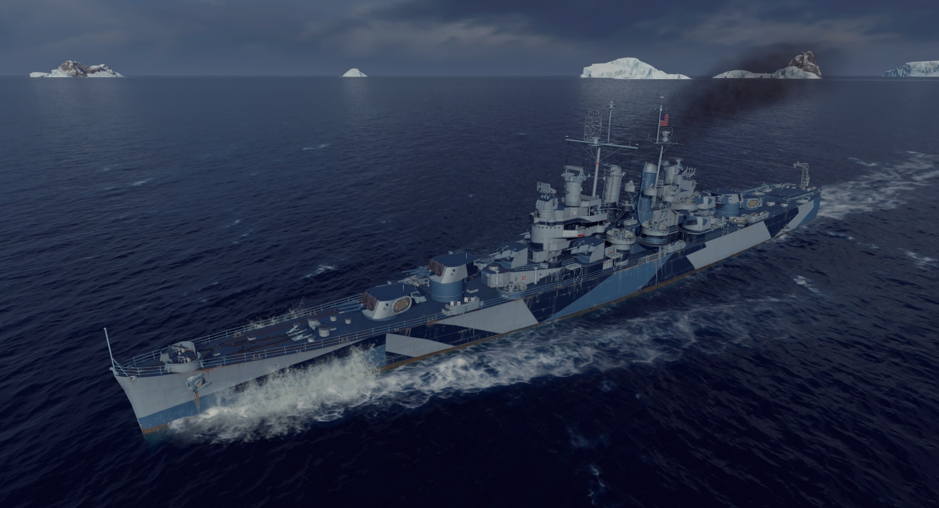 world of warships omaha vs. cleveland