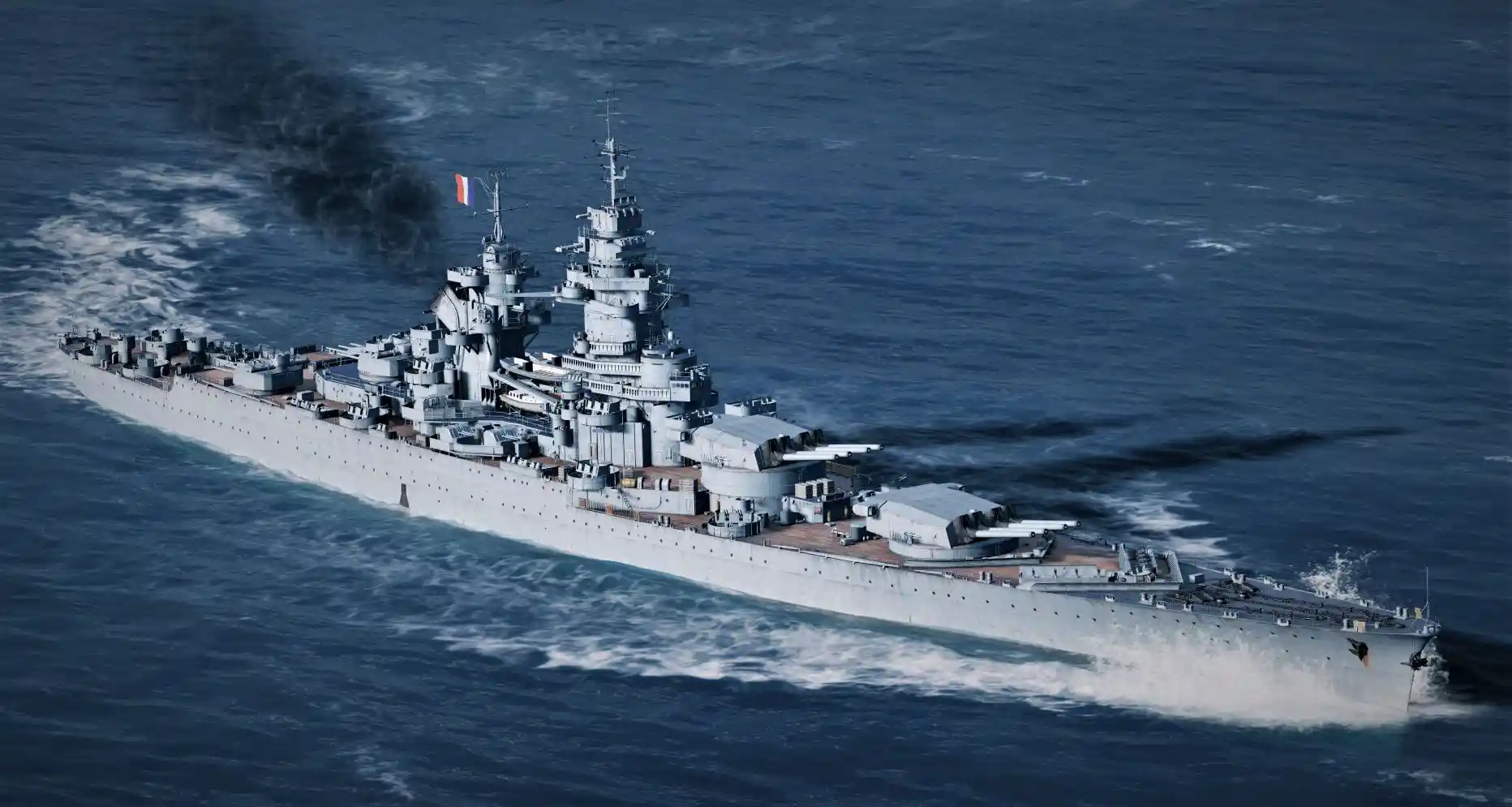WW2 フランス海軍戦艦リシュリュー