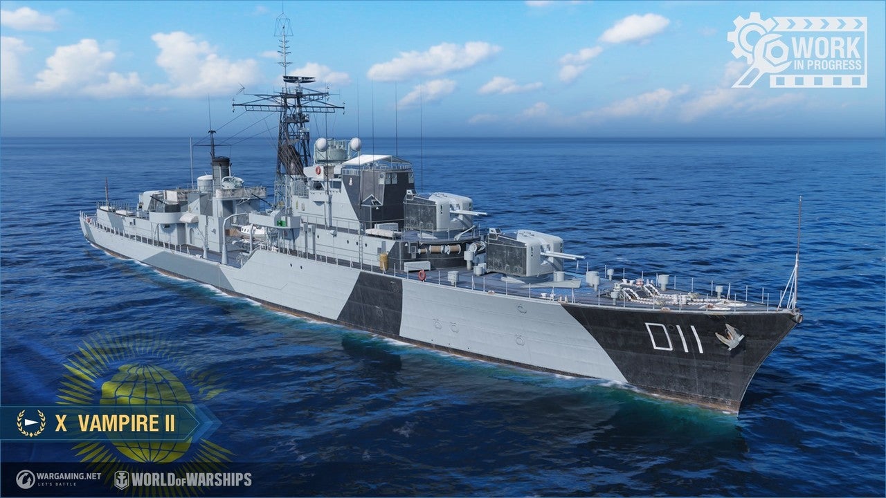 Vampire Ii World Of Warships Wiki