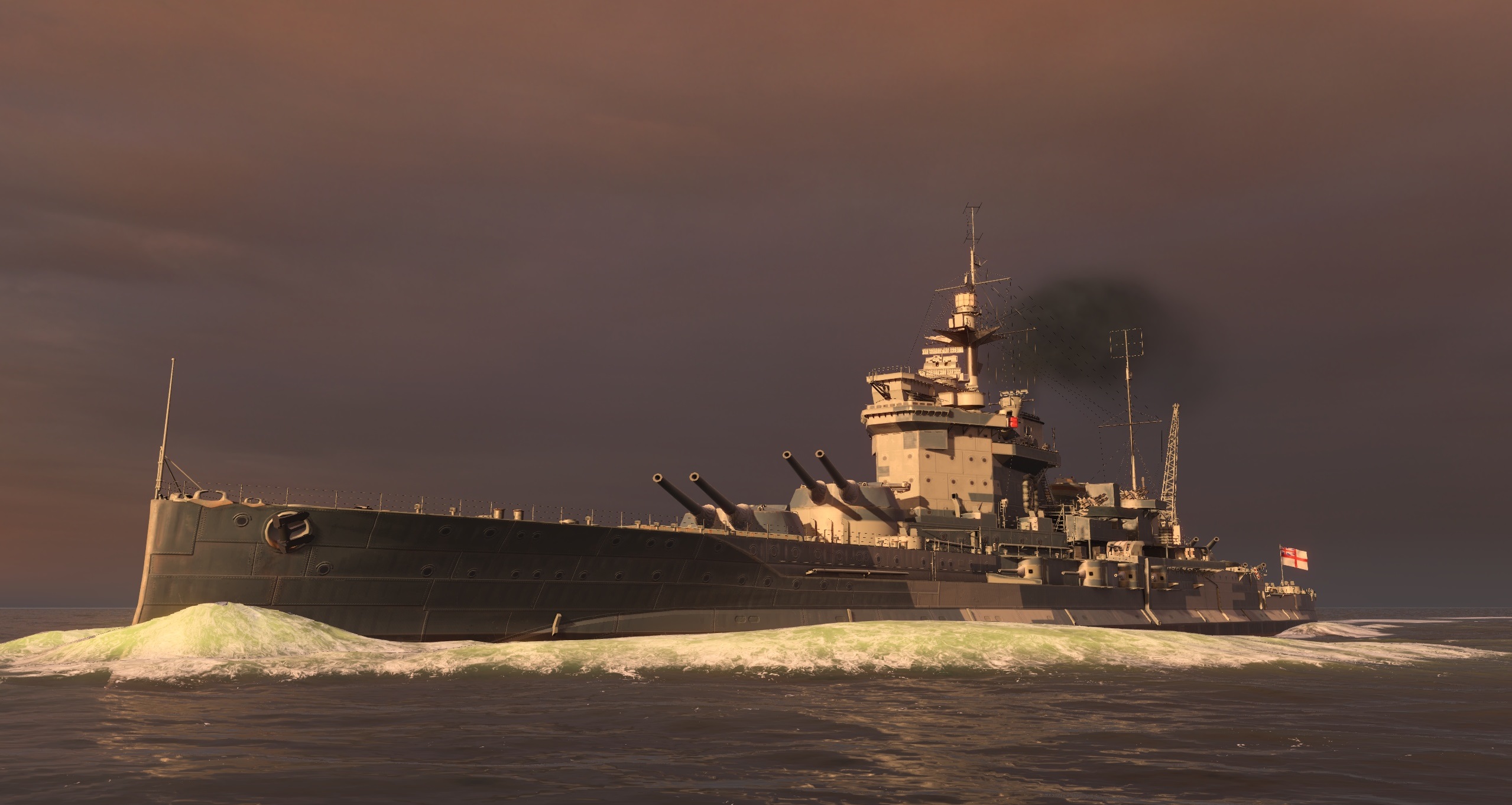 Warspite world of warships как получить