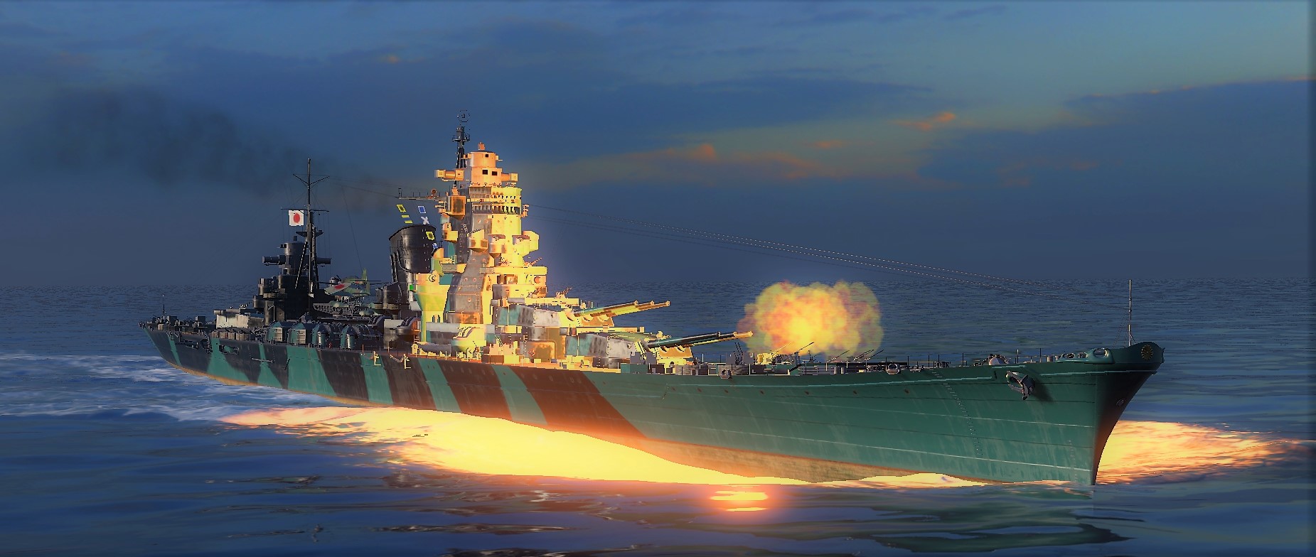 Обзор крейсера yoshino в world of warships