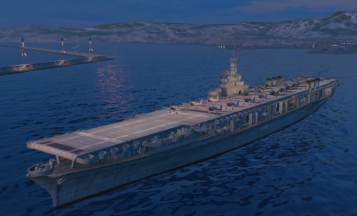 ルイちゃんねる 航空母艦 レンジャー 空母2 Vs 空母2 World Of Warships World Of Ships 攻略 Wiki