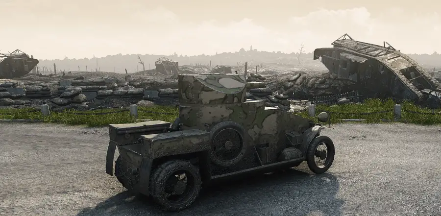 Lanchester Armoured Car - World of Tanks Wiki*