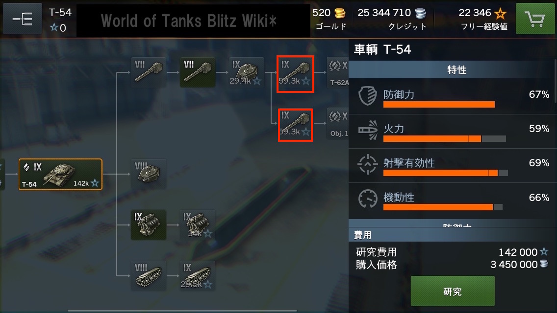 研究と経験値 World Of Tanks Blitz Wiki