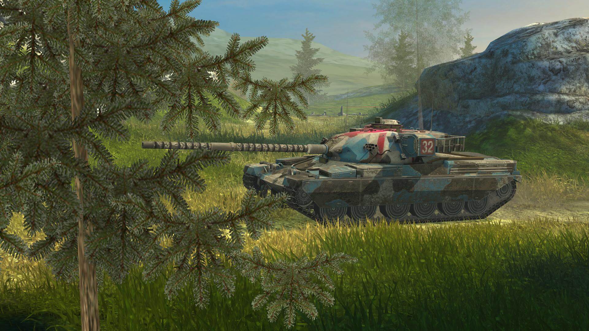 World of tanks blitz chieftain mk6 обзор