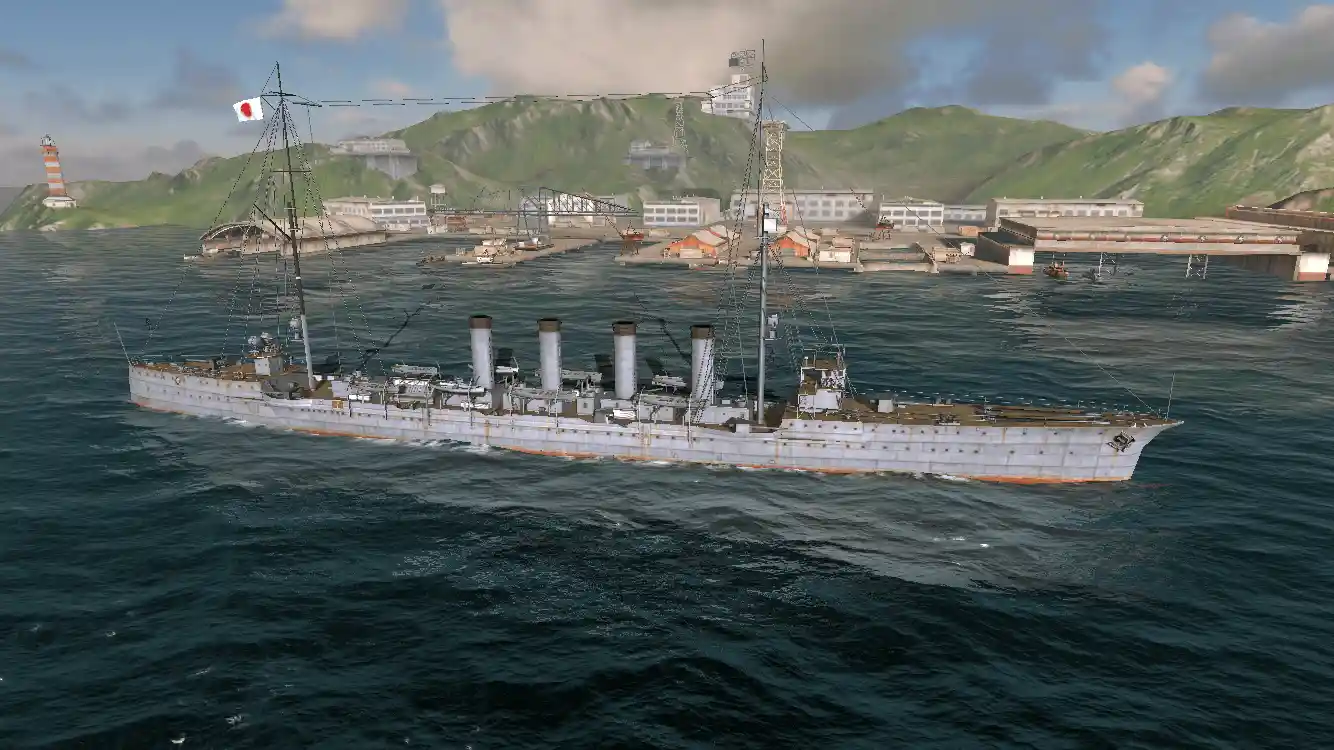 Tier2 日本 巡洋艦 筑摩 - World Of Warships Blitz Wiki*