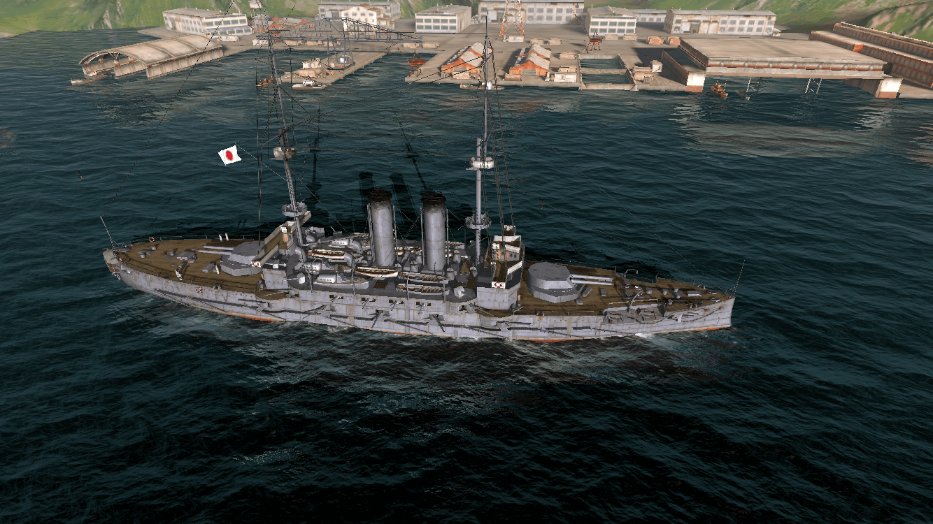 Tier2 日本 戦艦 三笠 World Of Warships Blitz Wiki