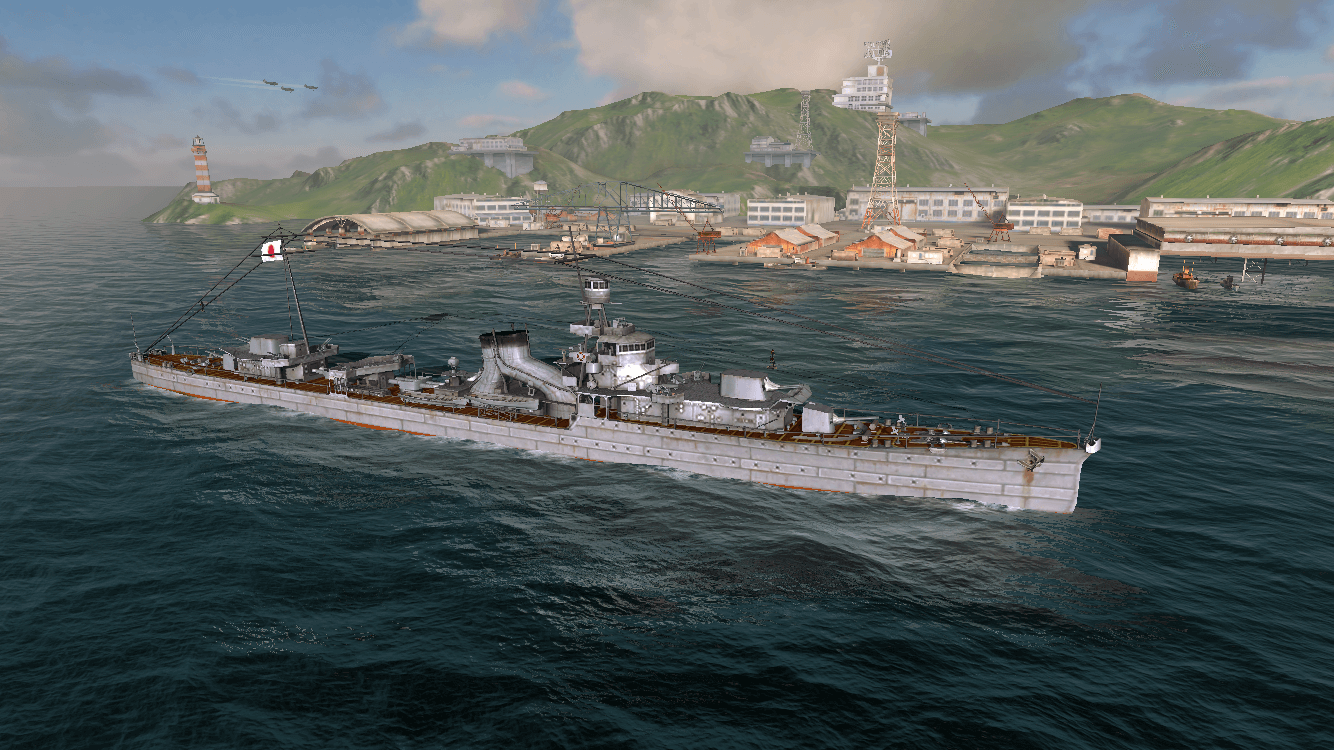 world of warships yubari review
