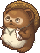タヌキの置物？