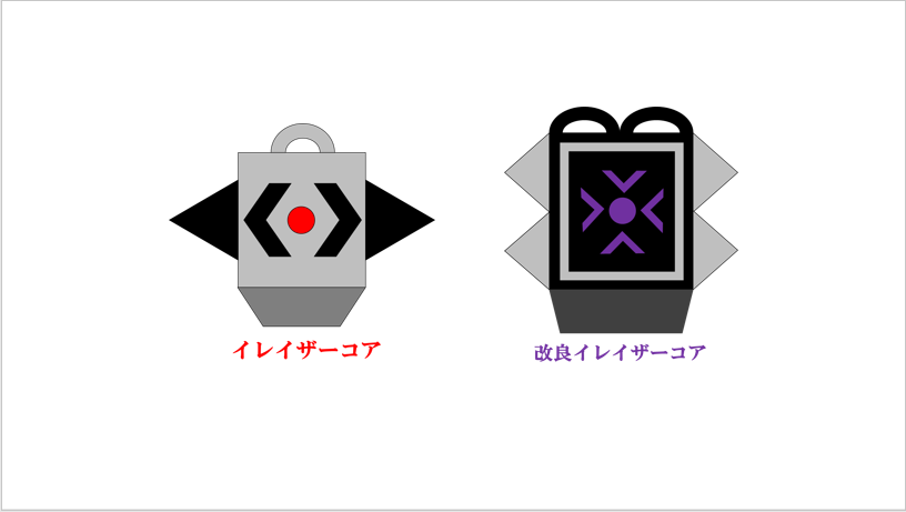 イレイザーコアと改良イレイザーコア