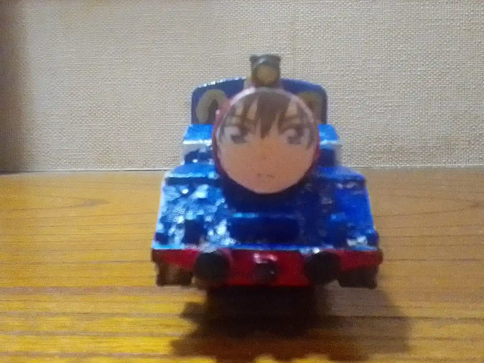 ユウマを印刷した拓海の顔に張り替えて拓海ユウマ